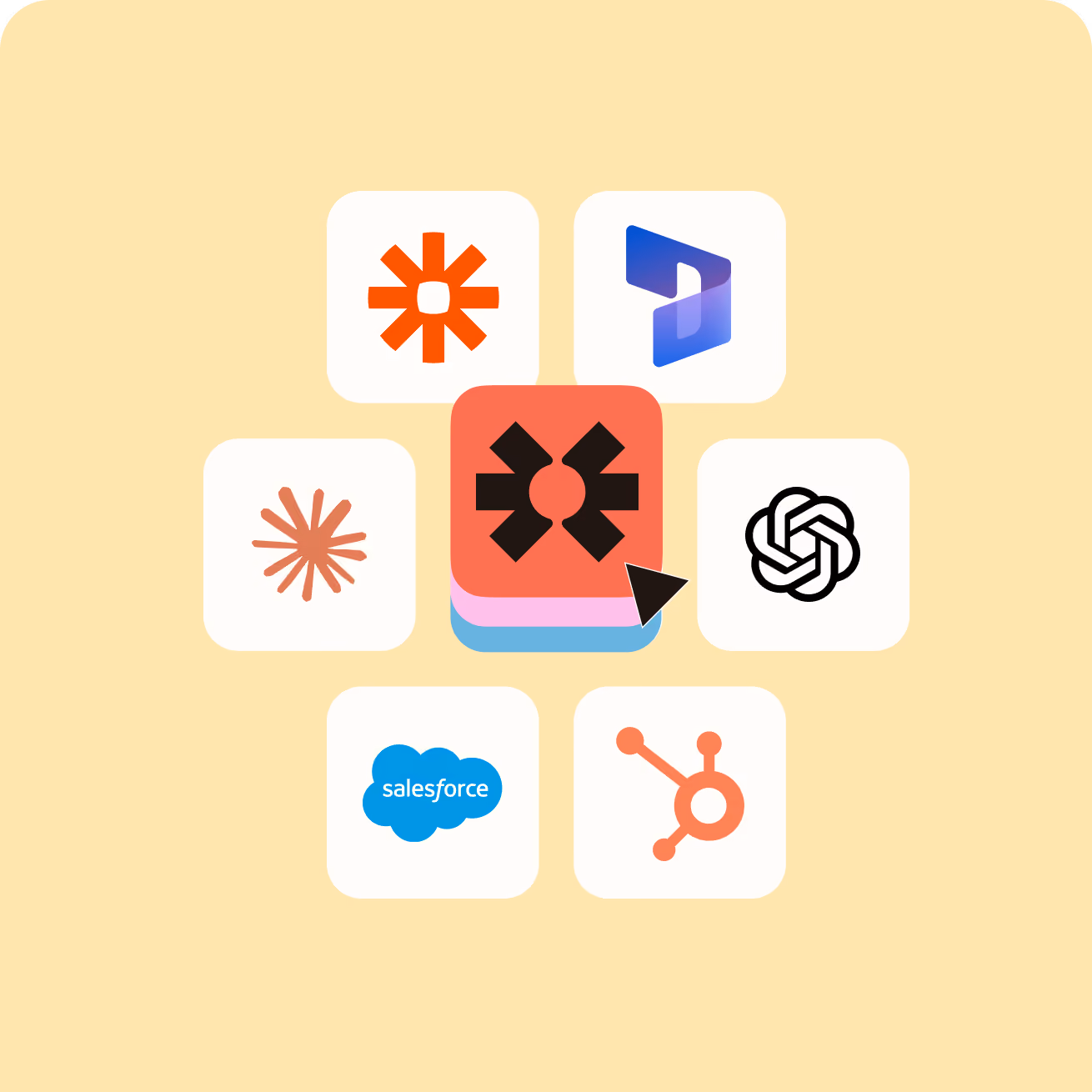 Blinq digital business cards syncing automatically to a CRM dashboard, eliminating manual contact entry