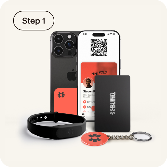Step 1: choose your Blinq NFC accessory