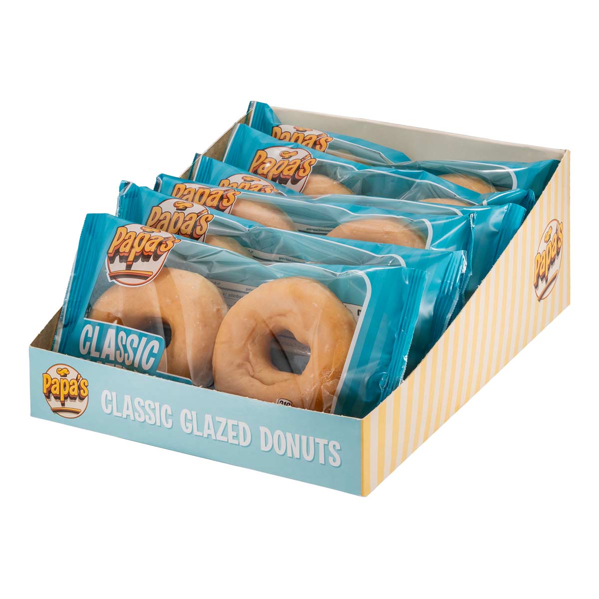 Papa's Classic Glazed Donuts boxed