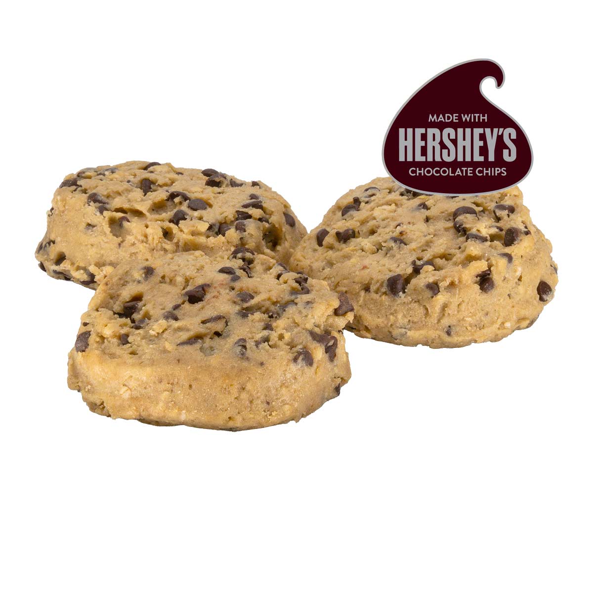 Chocolate Chip Cookie Dough Pucks