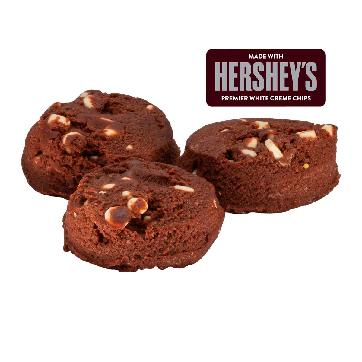 Red Velvet Cookie Dough Pucks