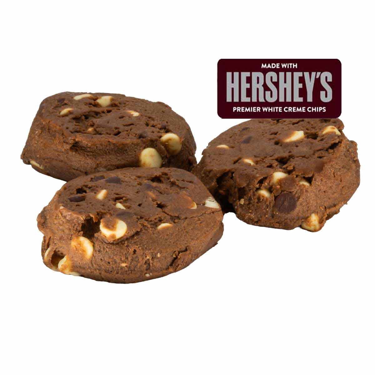 Michelle's Triple Chocolate Fudge Dough Pucks