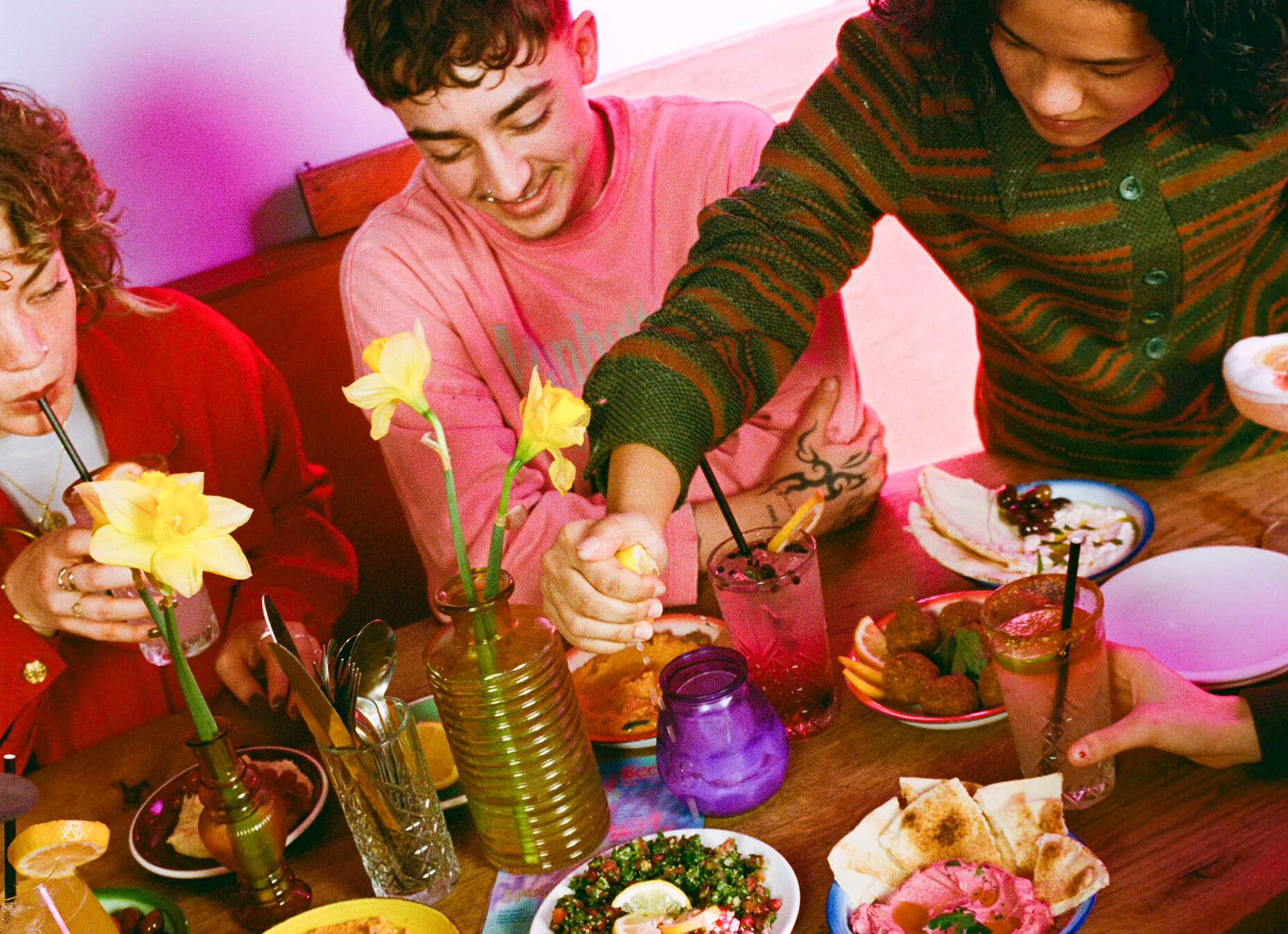 Link your card to the bill splitting app 