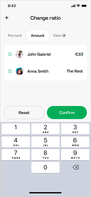 bill splitting app 