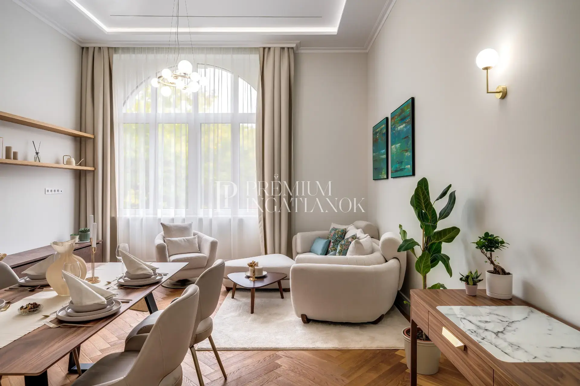 Budapest 14. kerület - Stefánia út történelmi elegancia, modern luxus kiadó 1. emeleti lakás