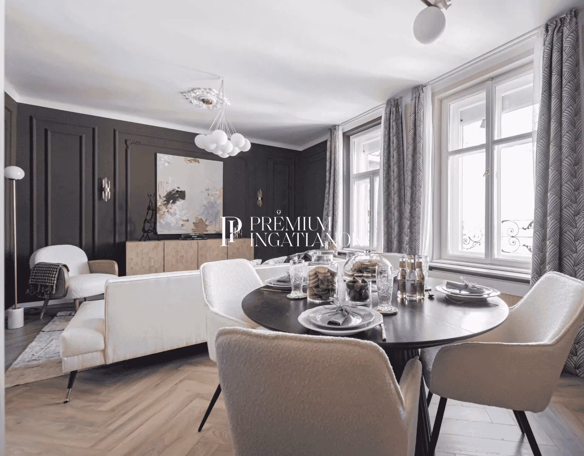 Budapest 5. kerület - Liftes ház tetőtéri luxuslakása a Szervita téren