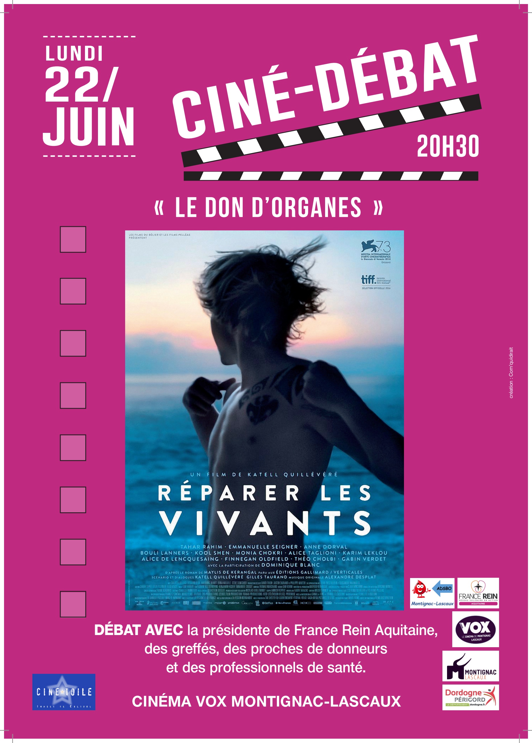 CINE DEBAT "LE DON D'ORGANES"