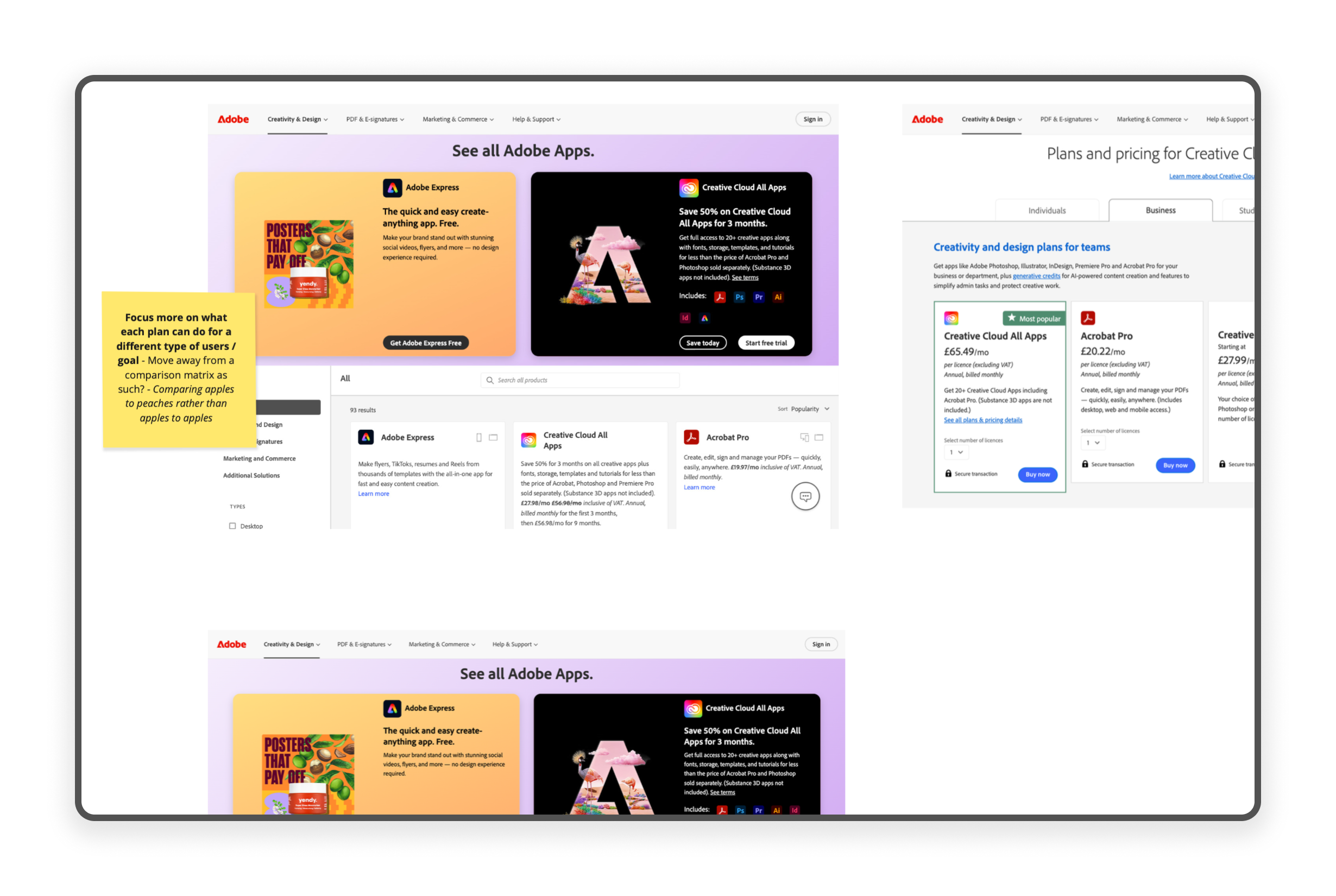 Shows the initial map and screen that a client would see.