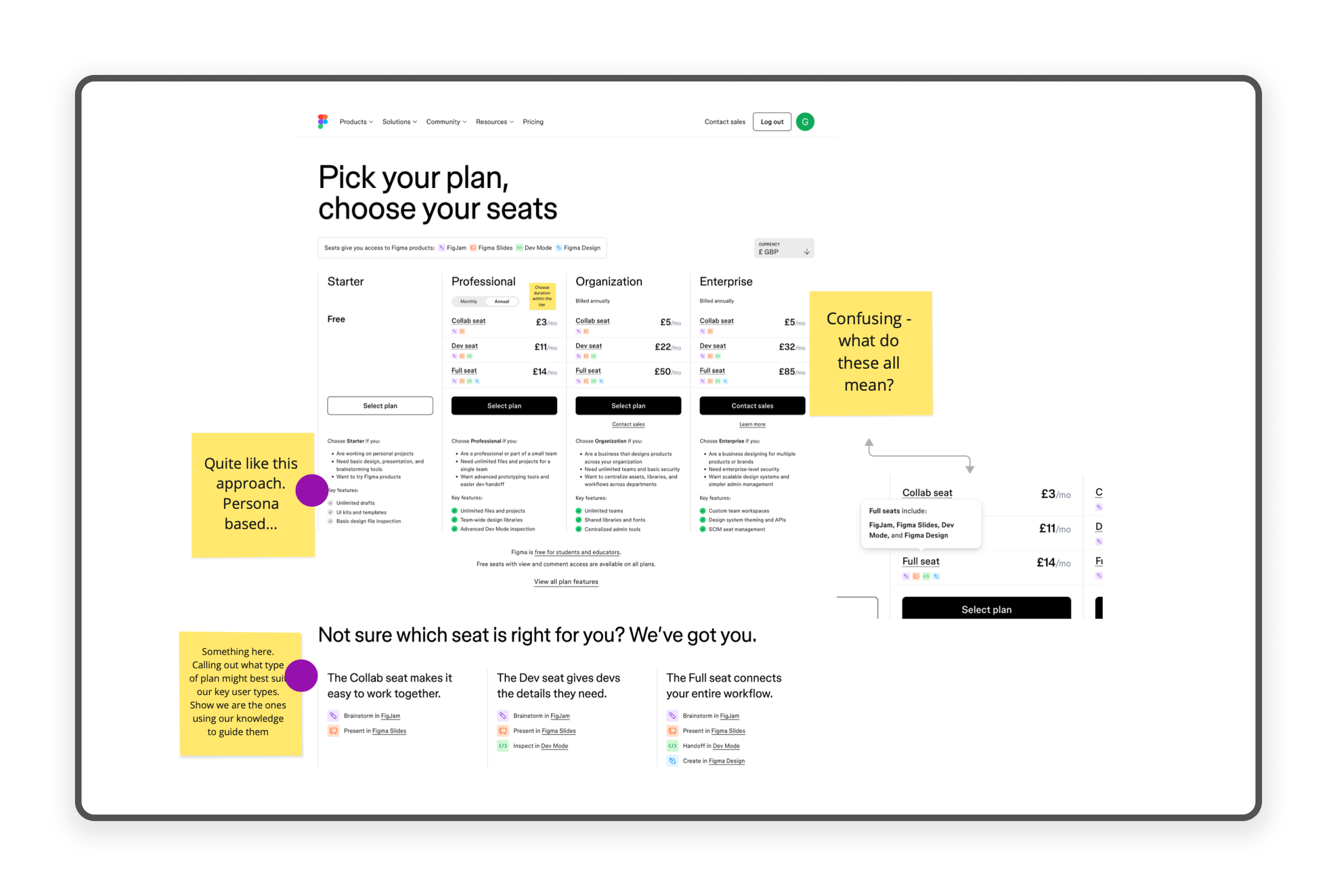 Shows the initial map and screen that a client would see.