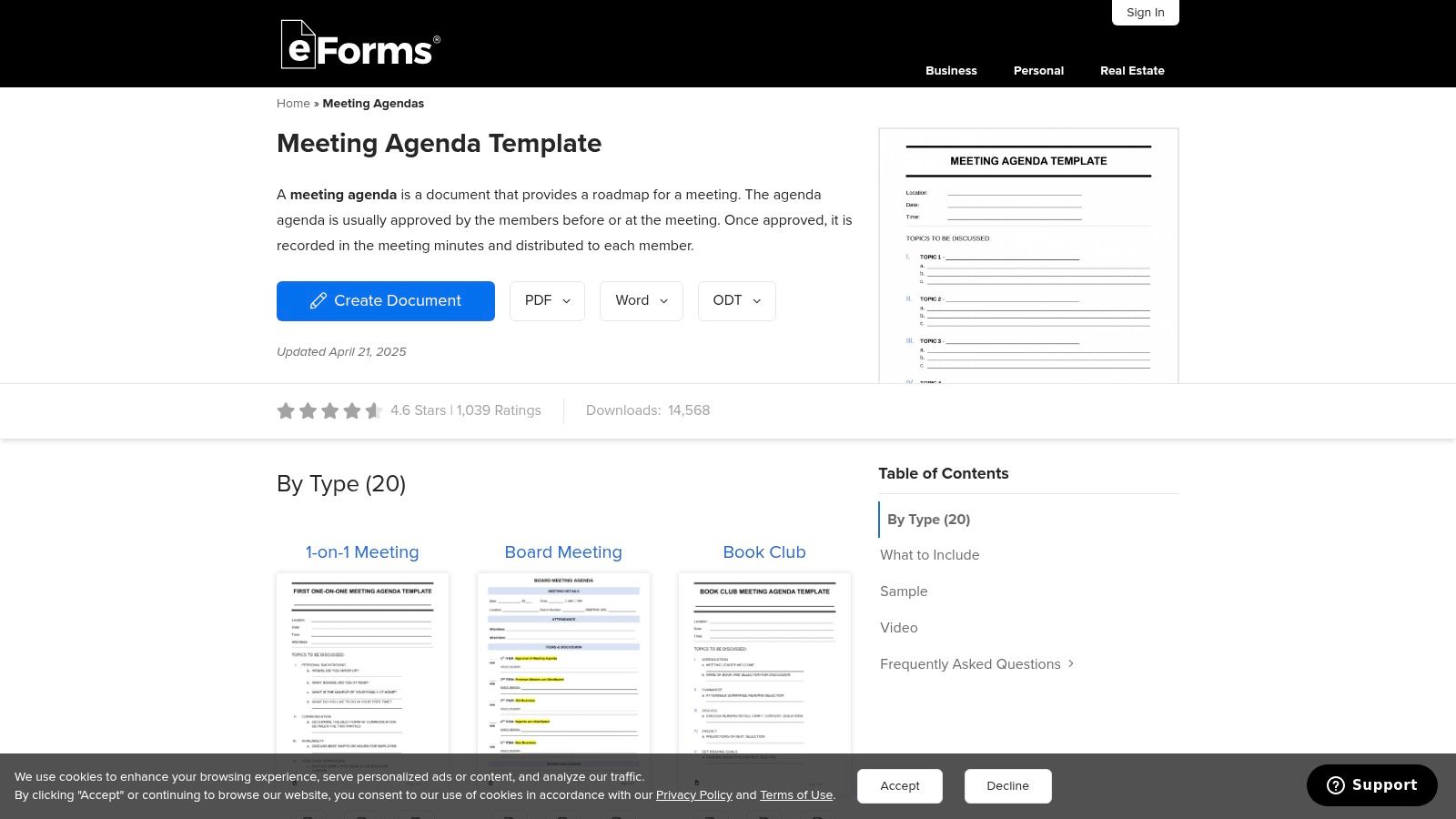eForms
