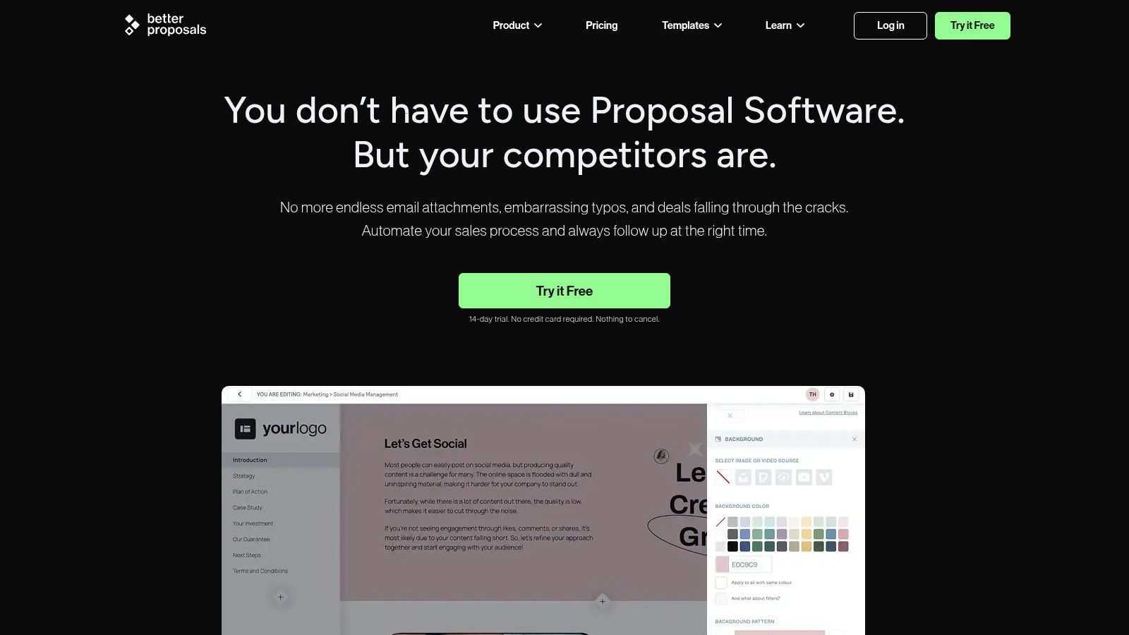 Better Proposals