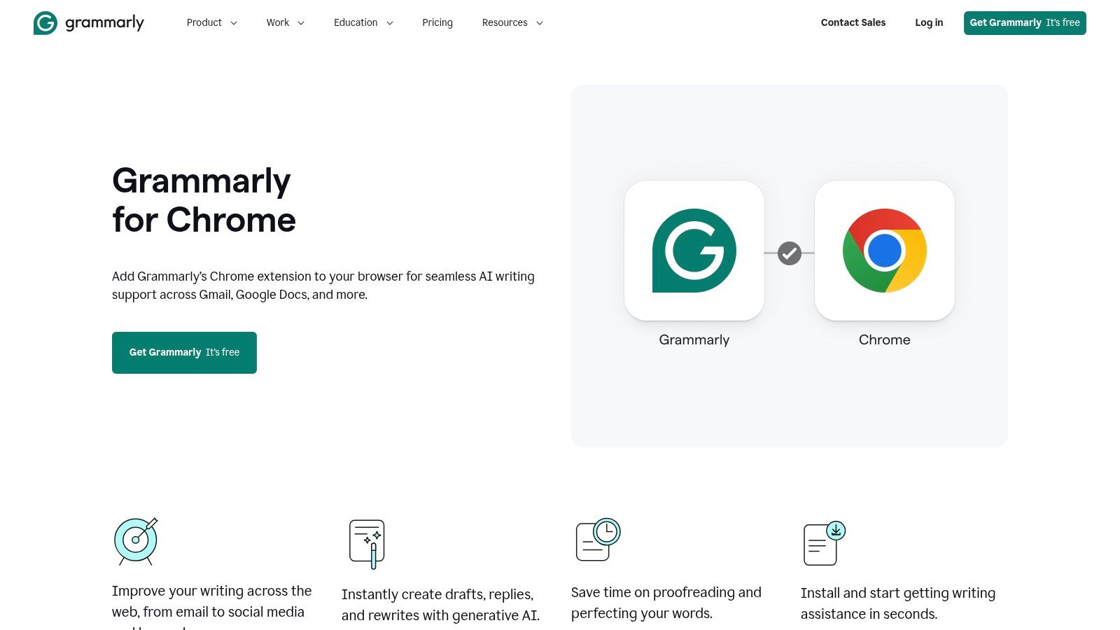 Grammarly for Chrome (official)