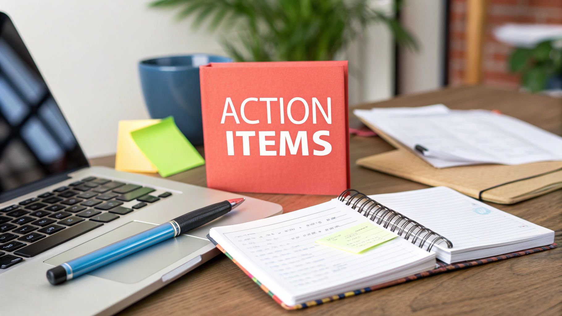 A Better Meeting Minutes Format With Action Items for Agencies