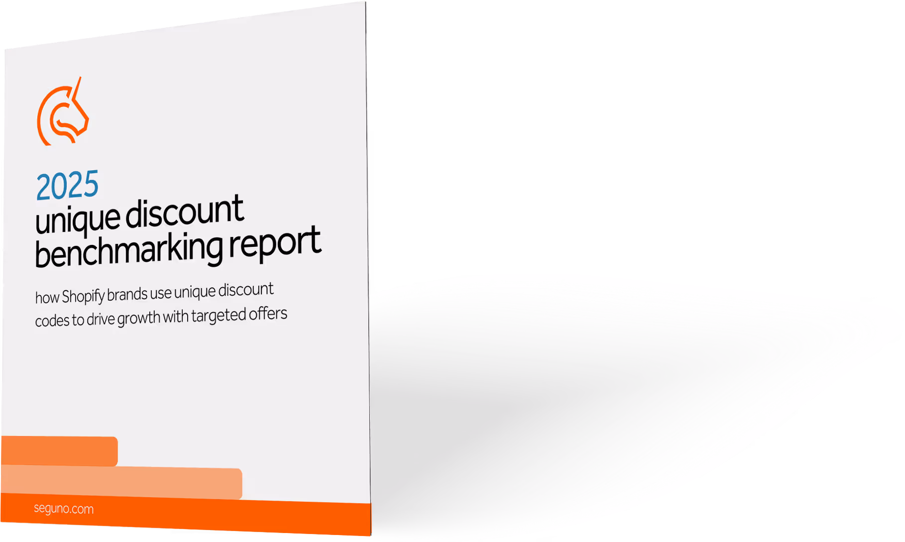 2025 Seguno Unique Discount Benchmarking Report for Shopify Merchants who use bulk coupon codes