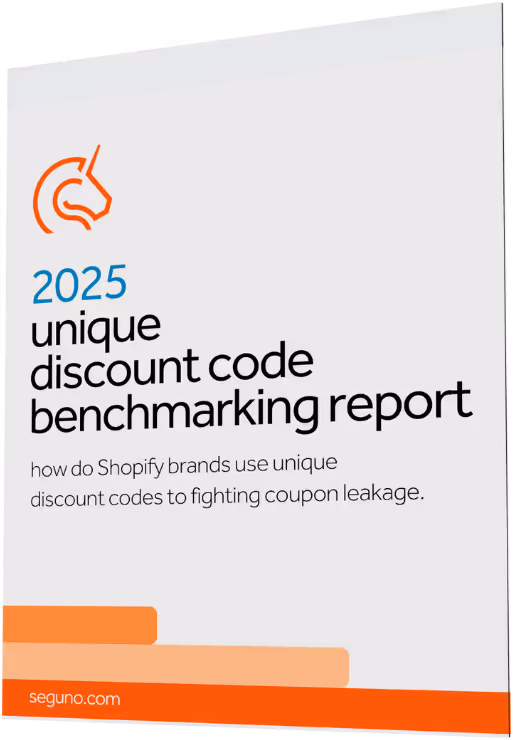 2025 unique discount benchmarking report from Seguno - Bulk Discount Code Bot