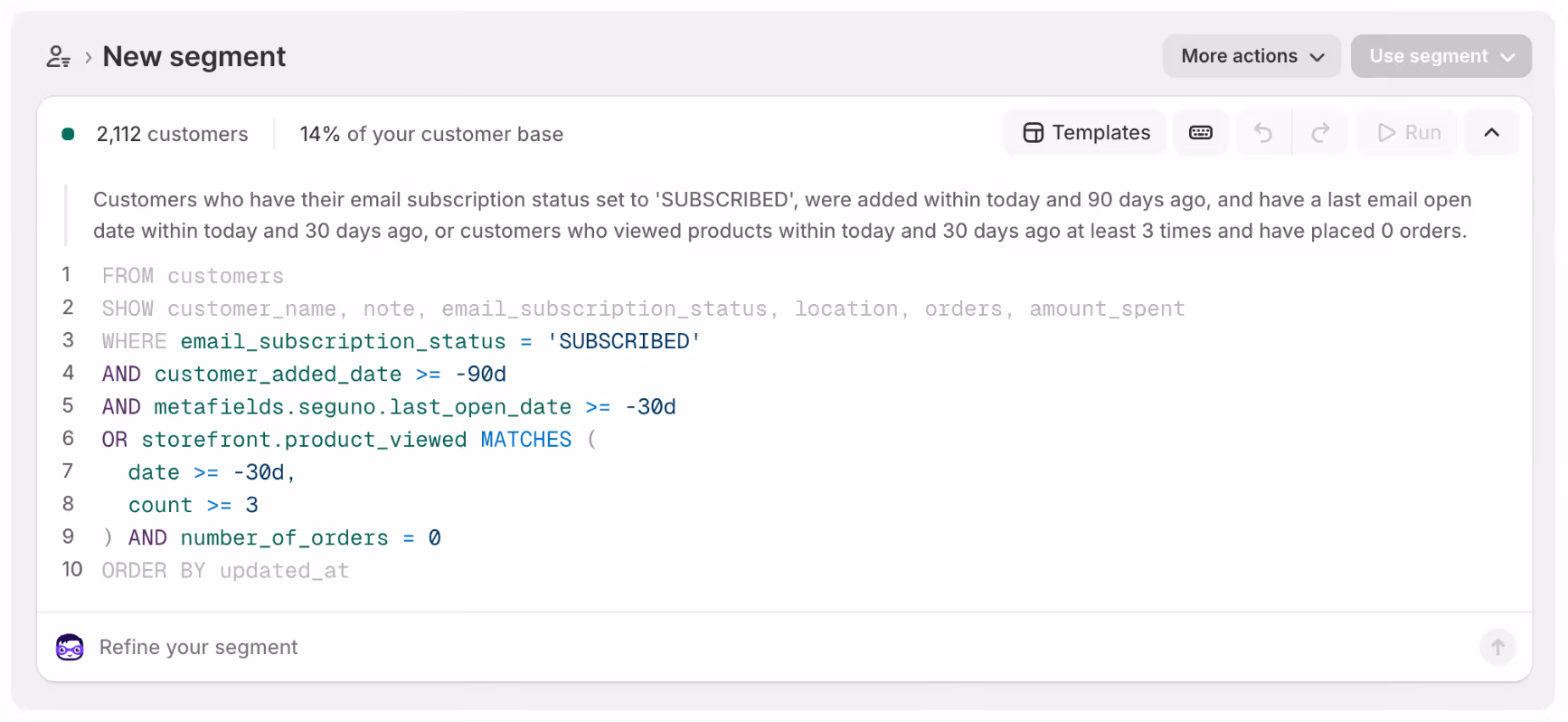 Ready-to-use segments to level up your newsletters, using the Shopify data you already have