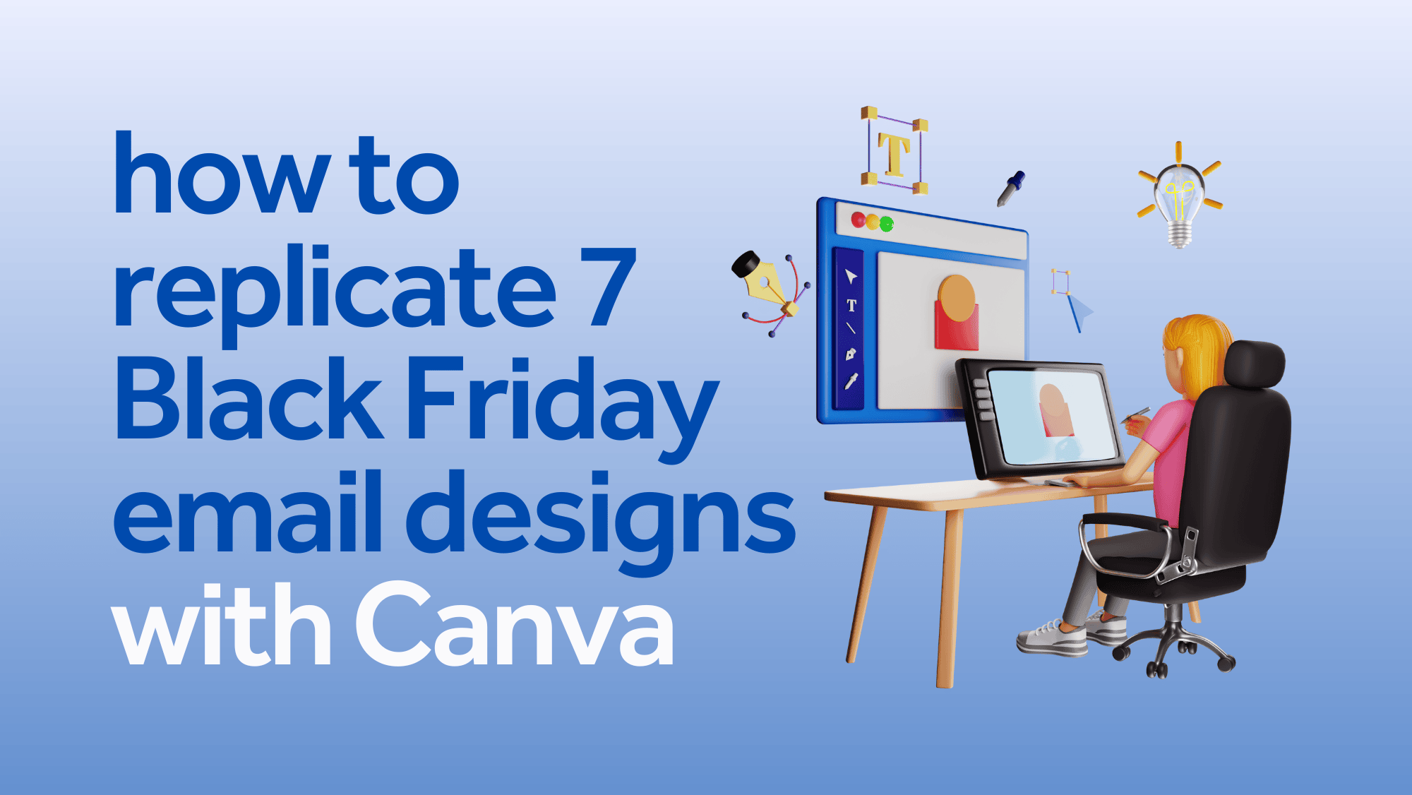 Fantastic Black Friday email design elements and how to create them with Canva