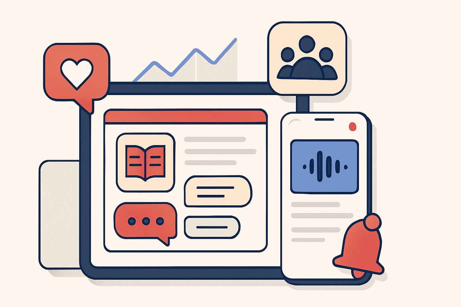 Encouraging Community Interaction Through In-App Features