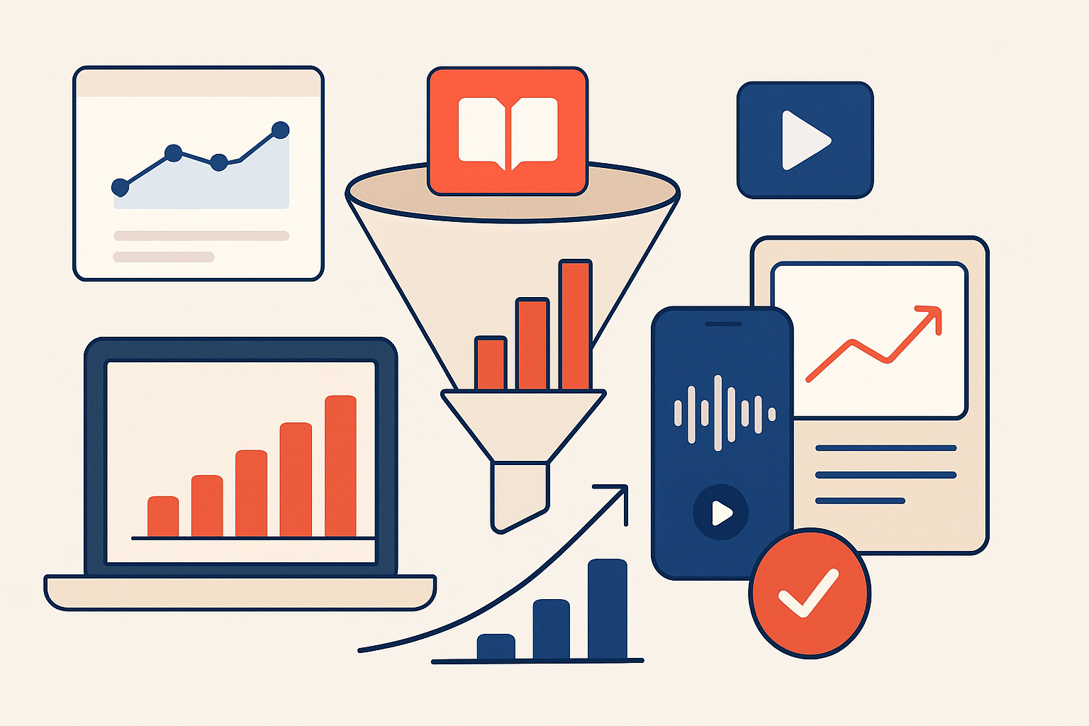 How to Create Content Marketing Funnels That Convert