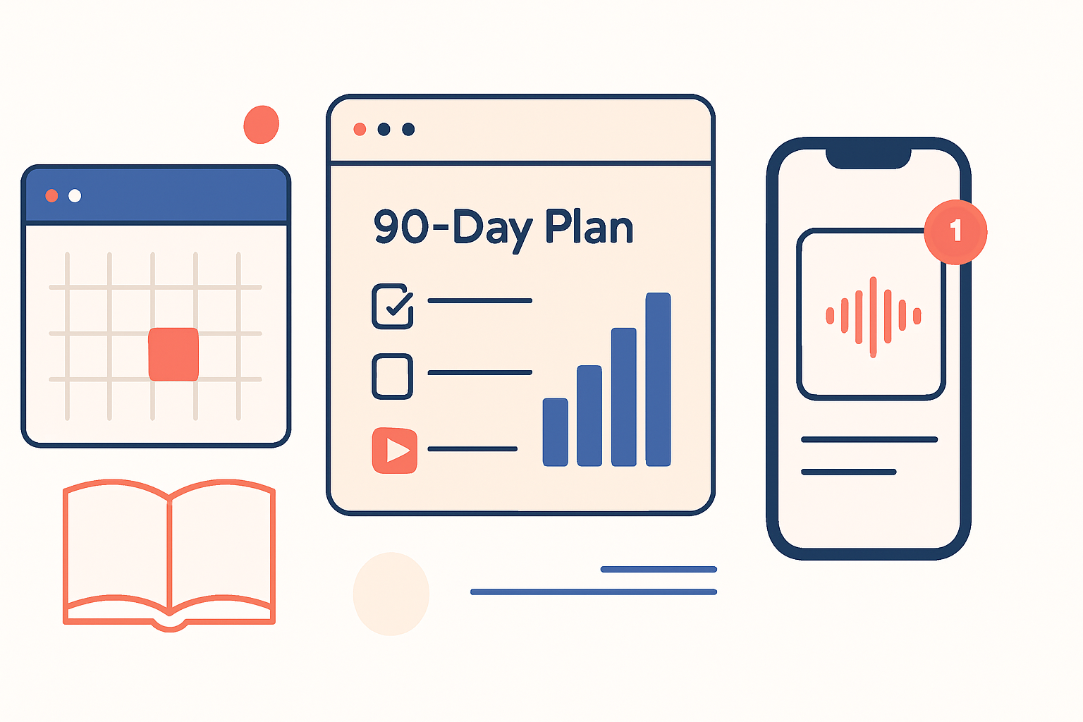 Creating a 90 day content launch plan for your app