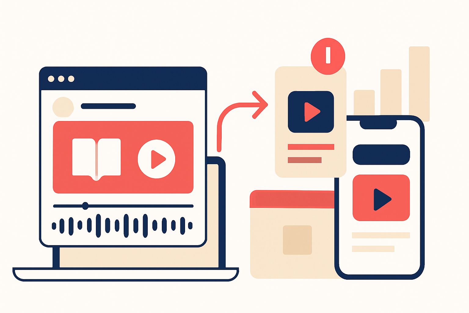 How to repurpose webinars into app exclusive series
