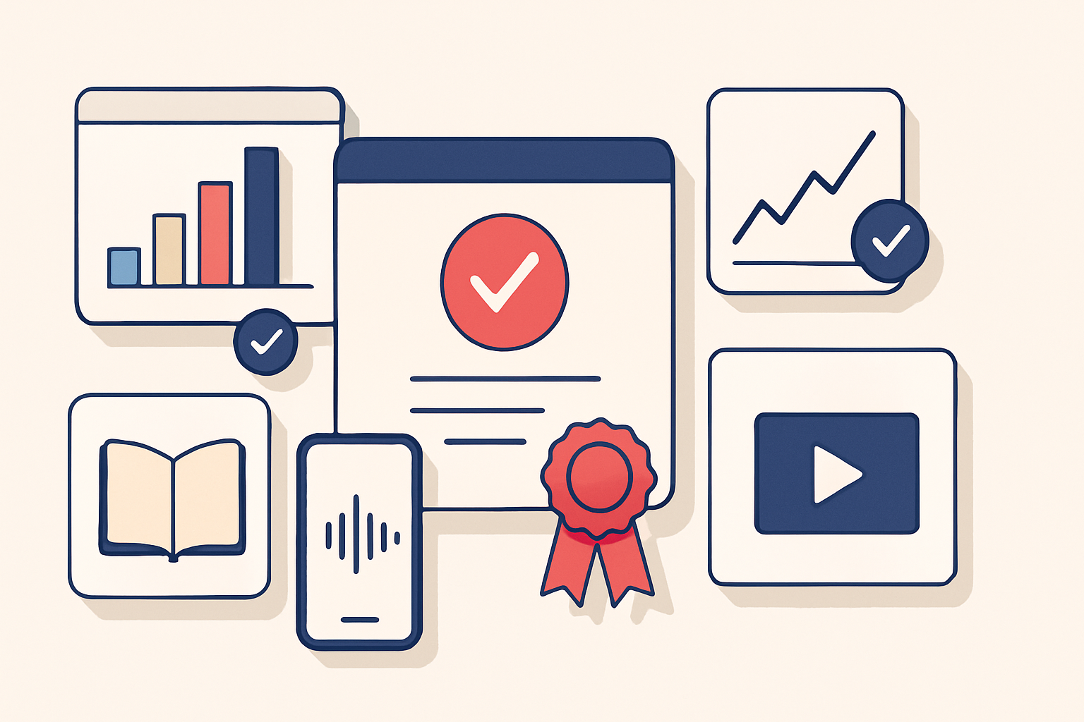 How to ensure consistent quality across audio video and text