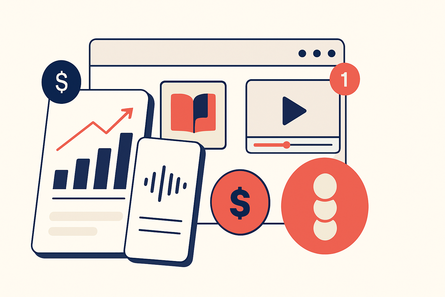 Bundling models that maximize cross-format revenue