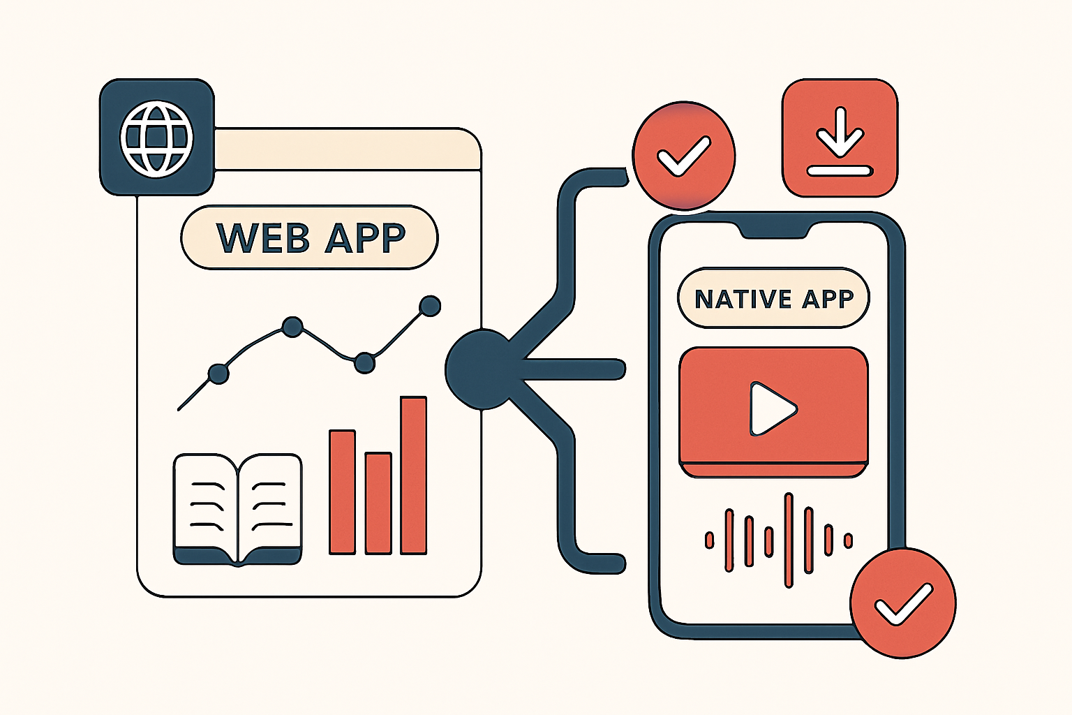 How to decide between web and native apps
