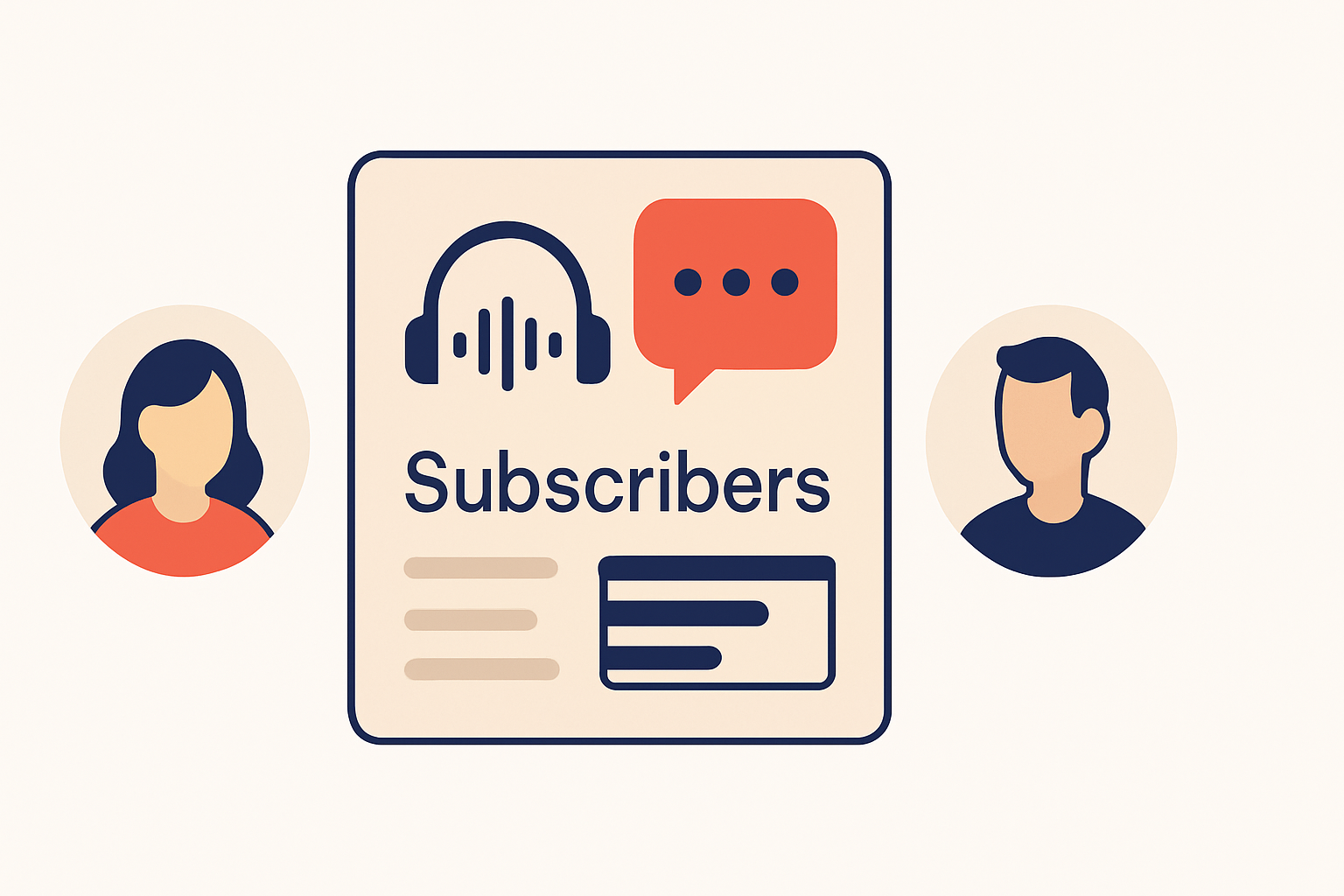 Smaller engaged subscriber communities emerging