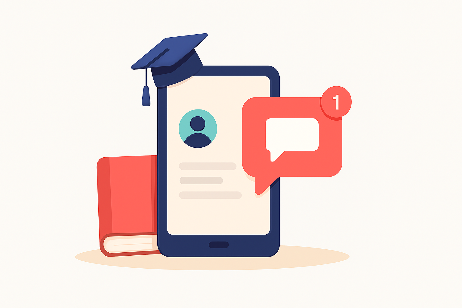 The power of direct student communication via in-app tools