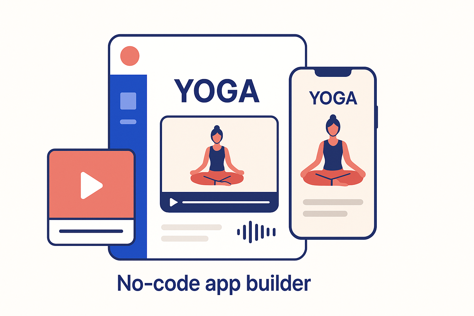 Yoga instructor app builder