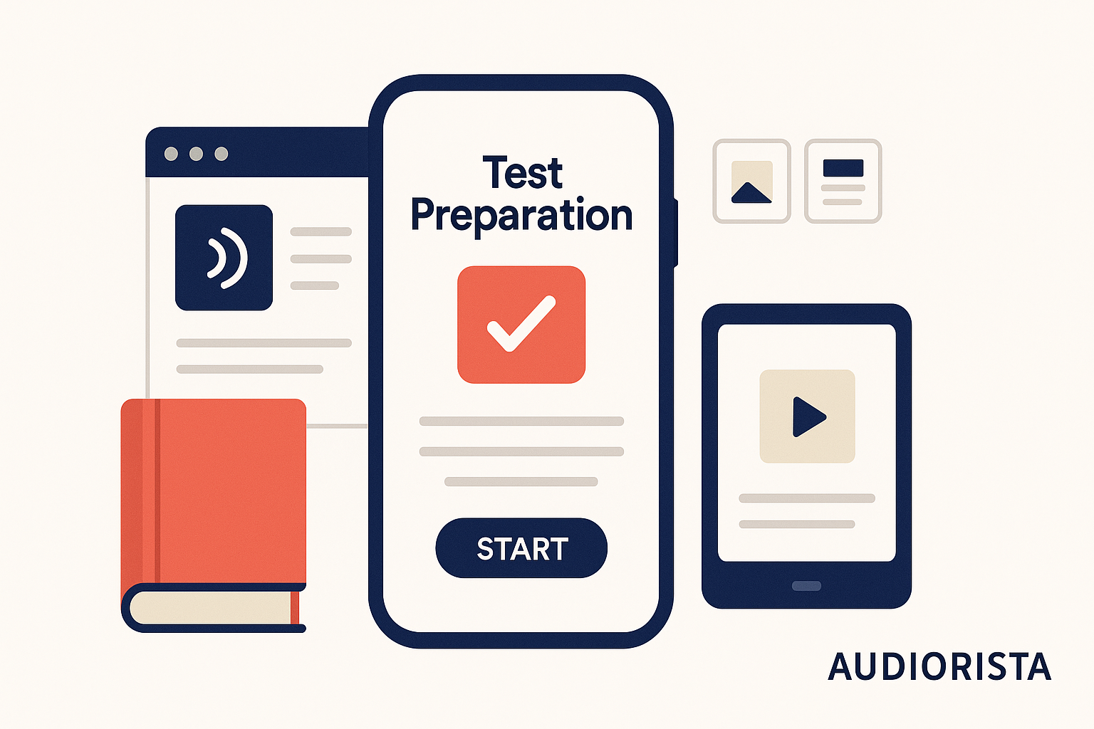 Test preparation app