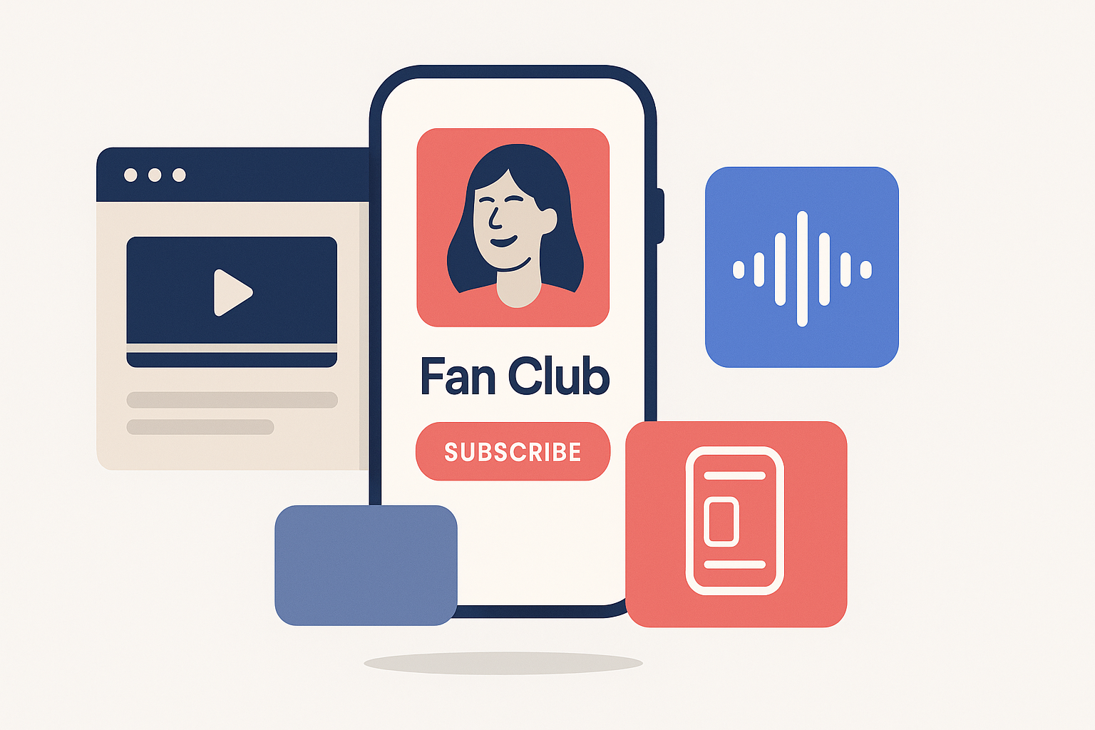 Celebrity fan club app