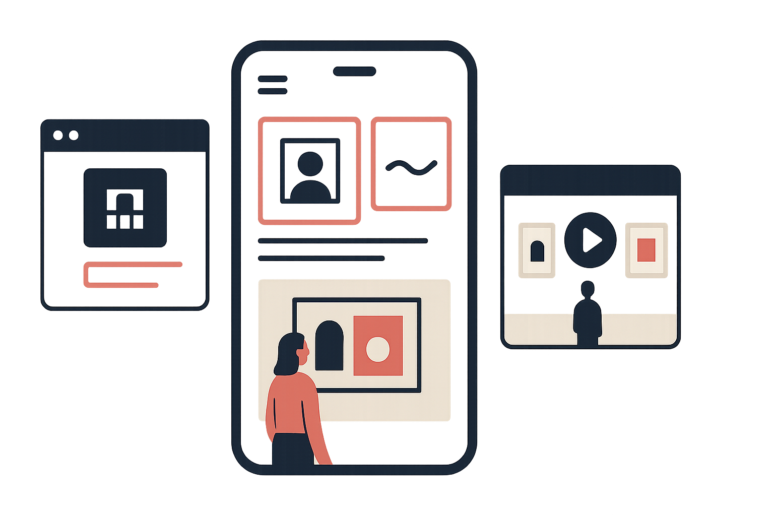 Art gallery content app