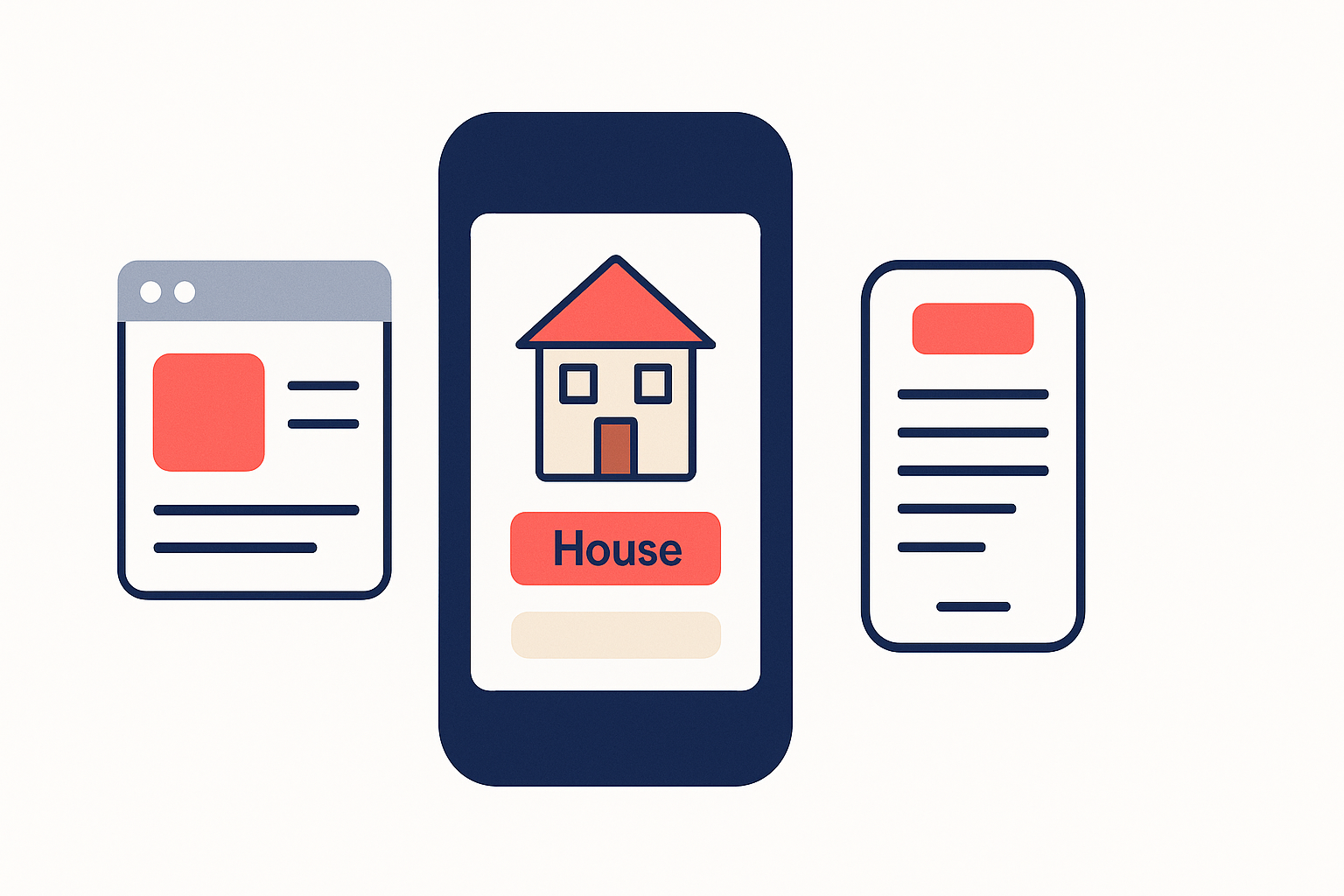 Real estate property showcase app