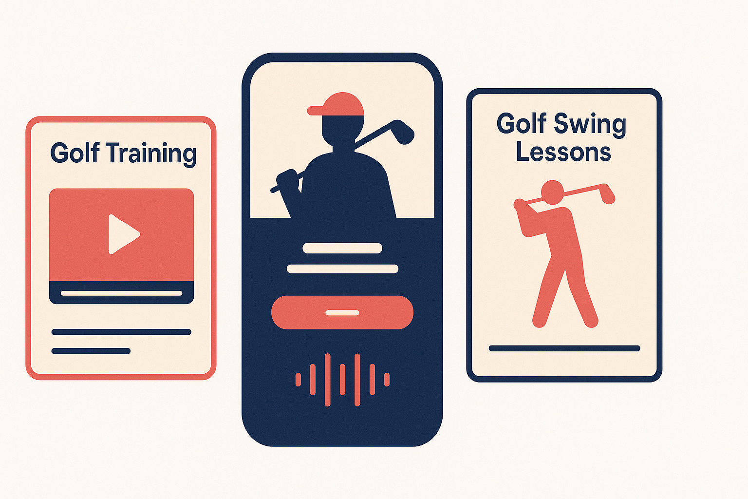 Golf coaching app