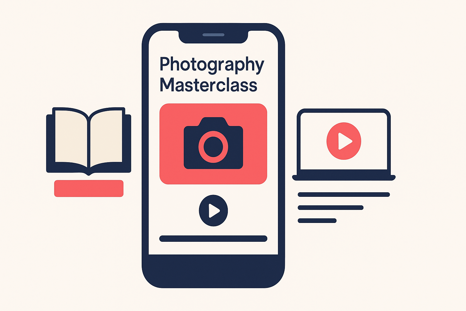 Photography masterclass app
