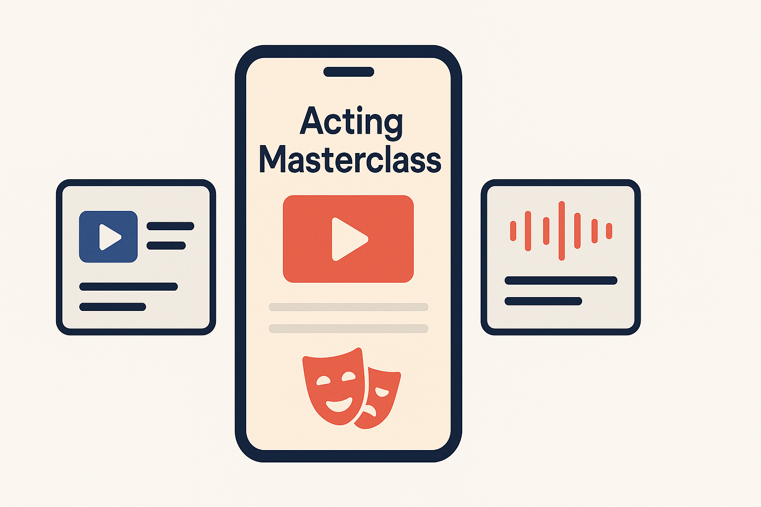 Acting masterclass app