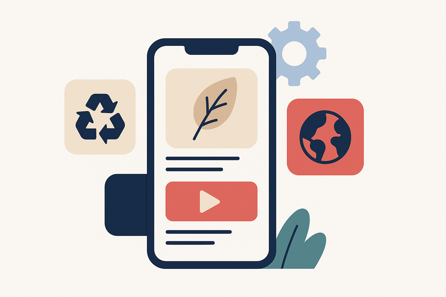 Sustainable lifestyle app