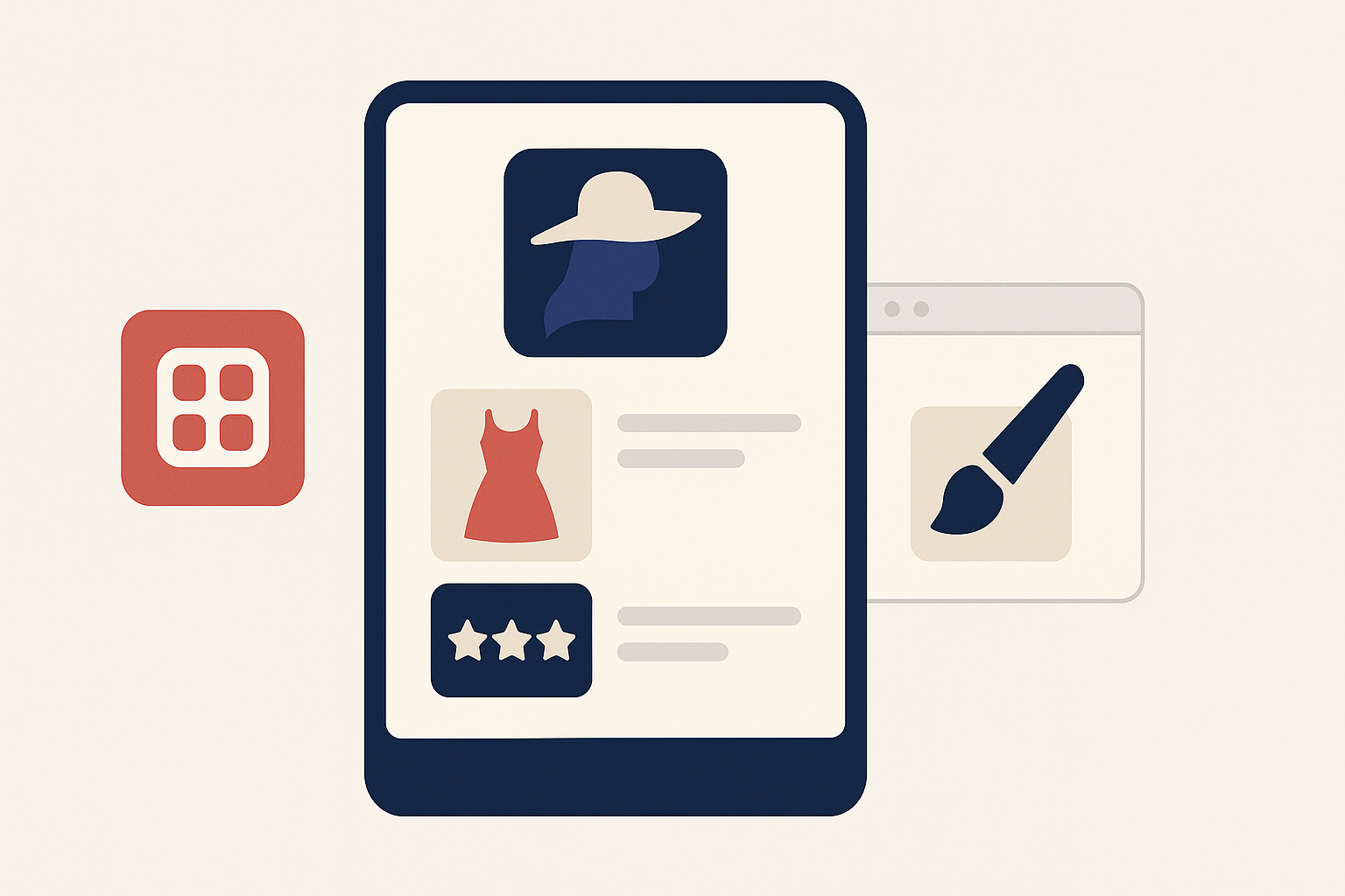 Fashion styling and trends app
