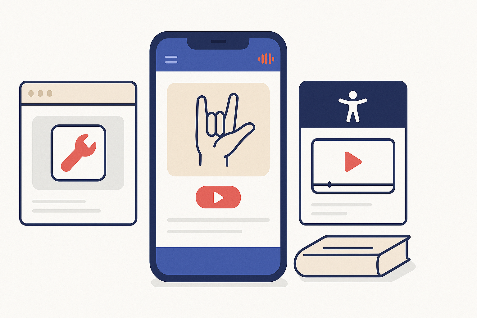 Sign language learning app