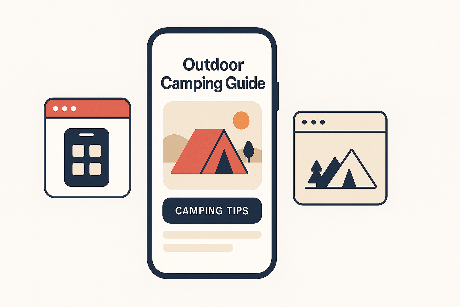 outdoor camping guide app