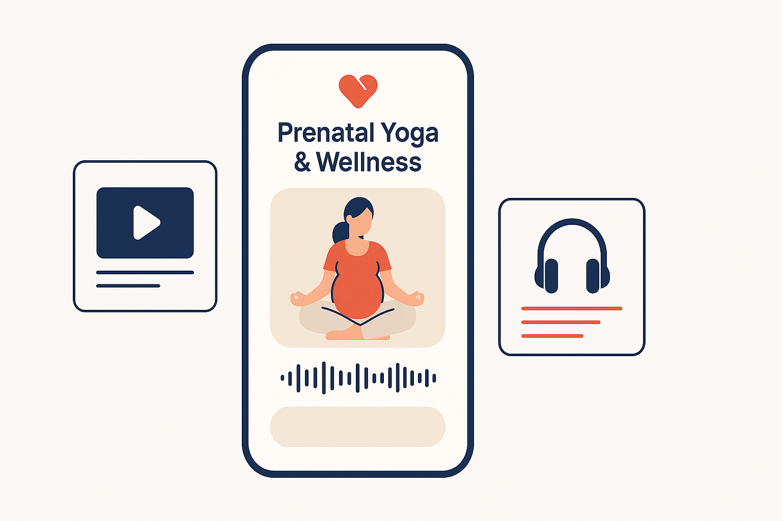 prenatal yoga and wellness app