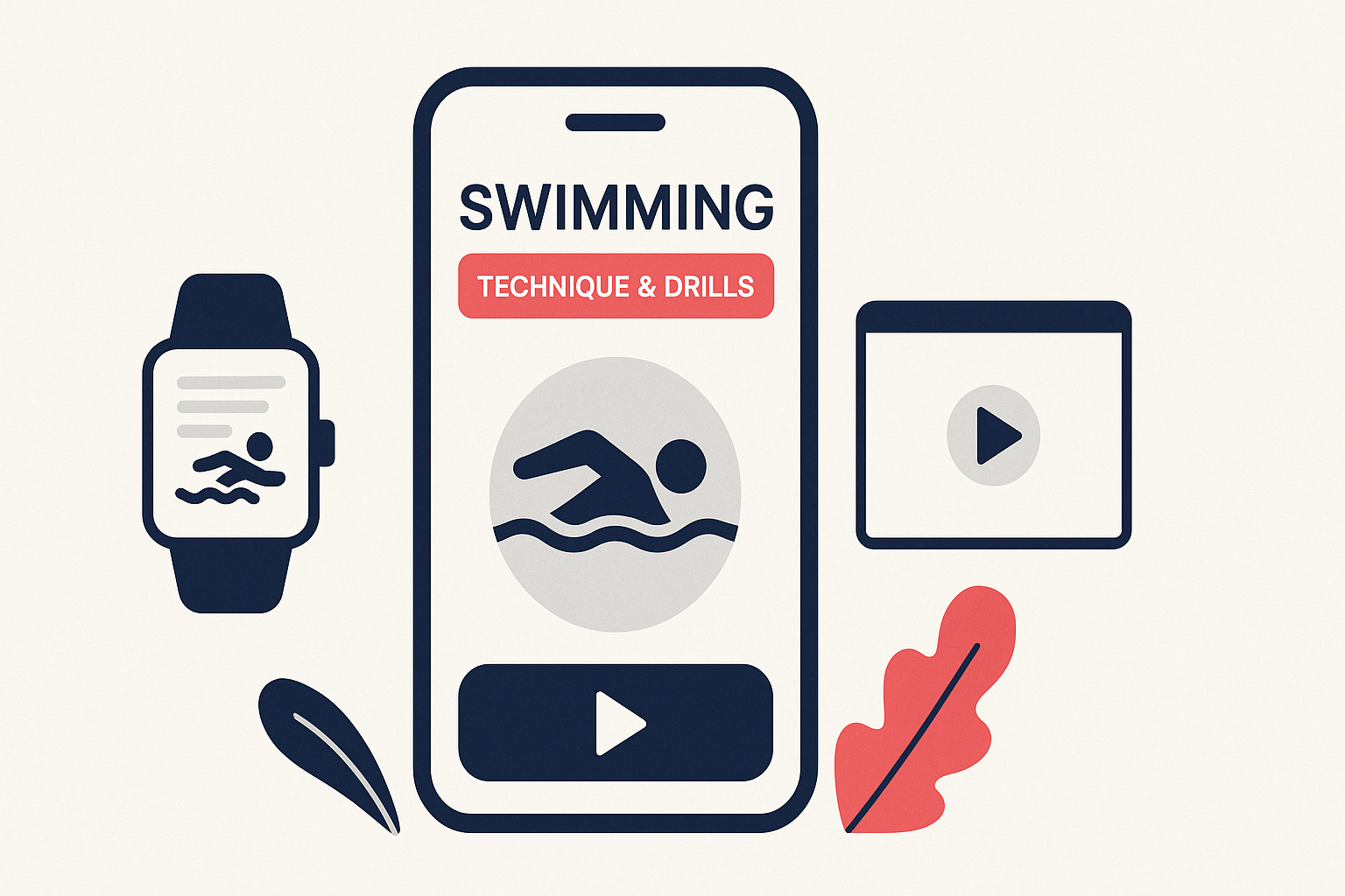swimming technique and drills app