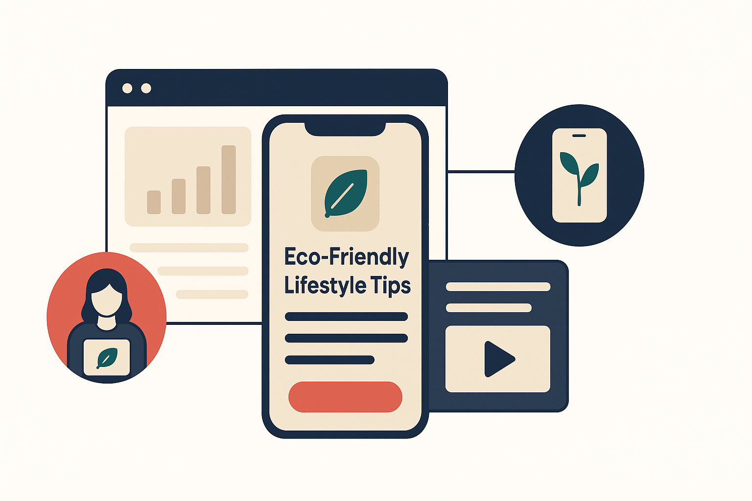 eco friendly lifestyle tips app