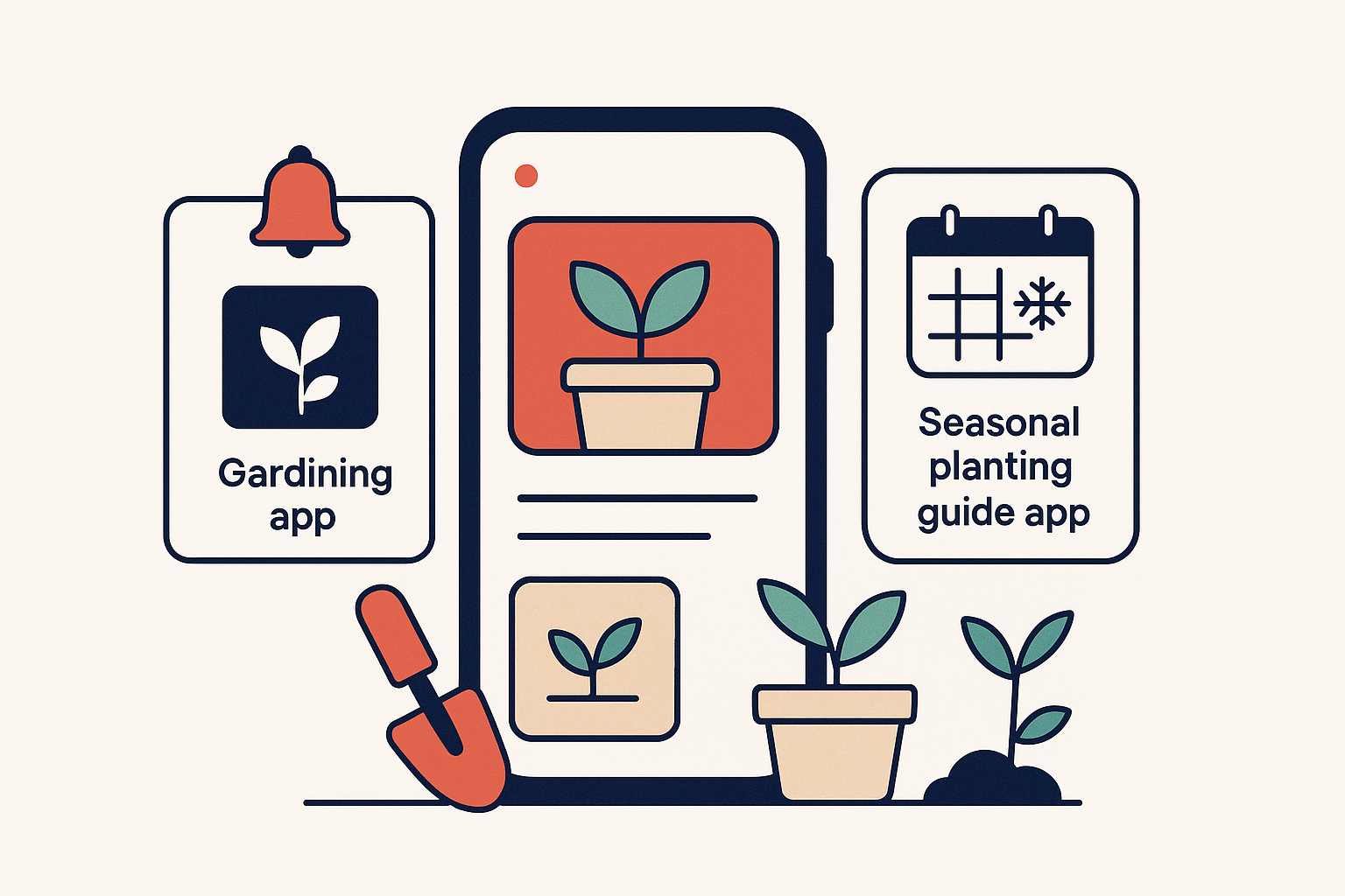 seasonal gardening and planting app