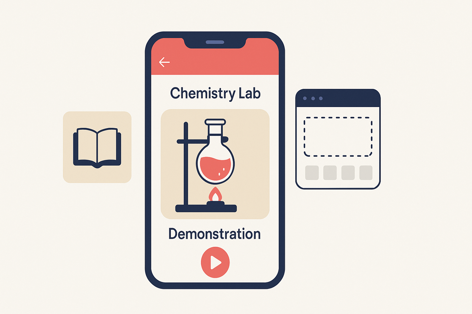 chemistry lab demonstration app