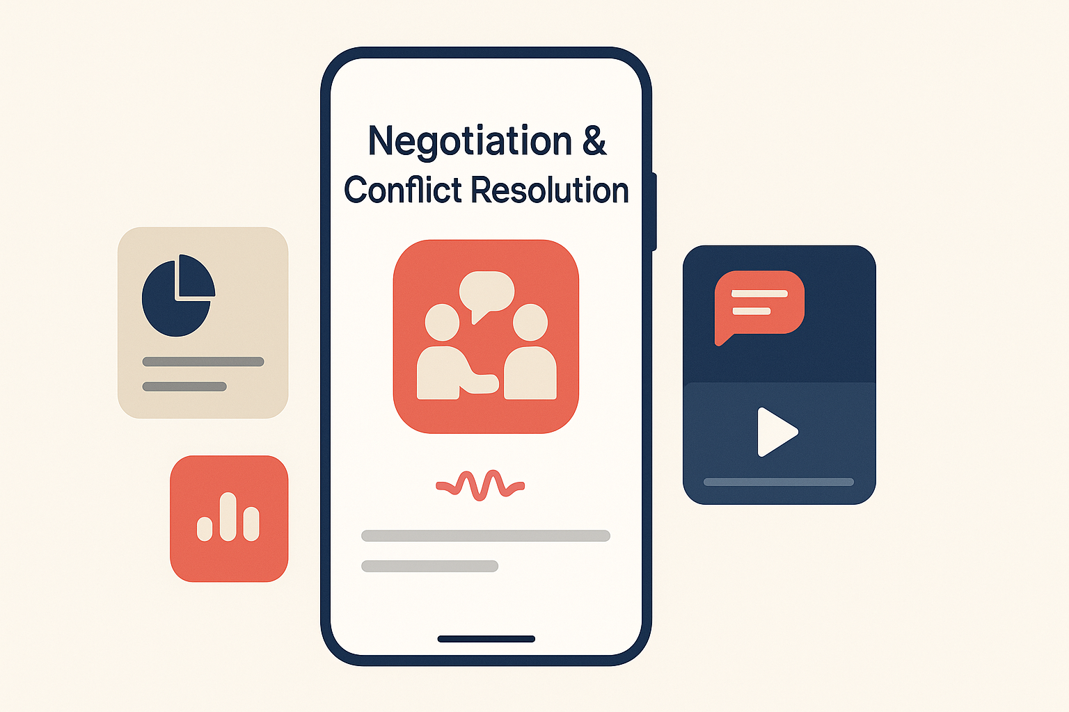 negotiation and conflict resolution app