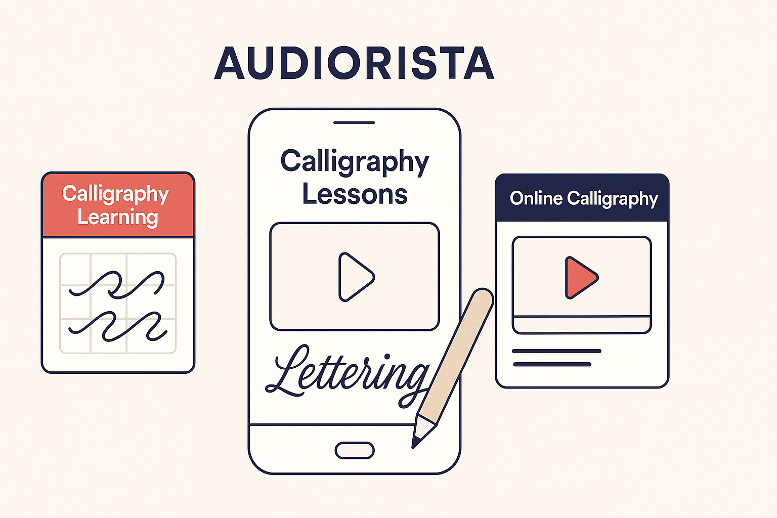 calligraphy and lettering lessons app