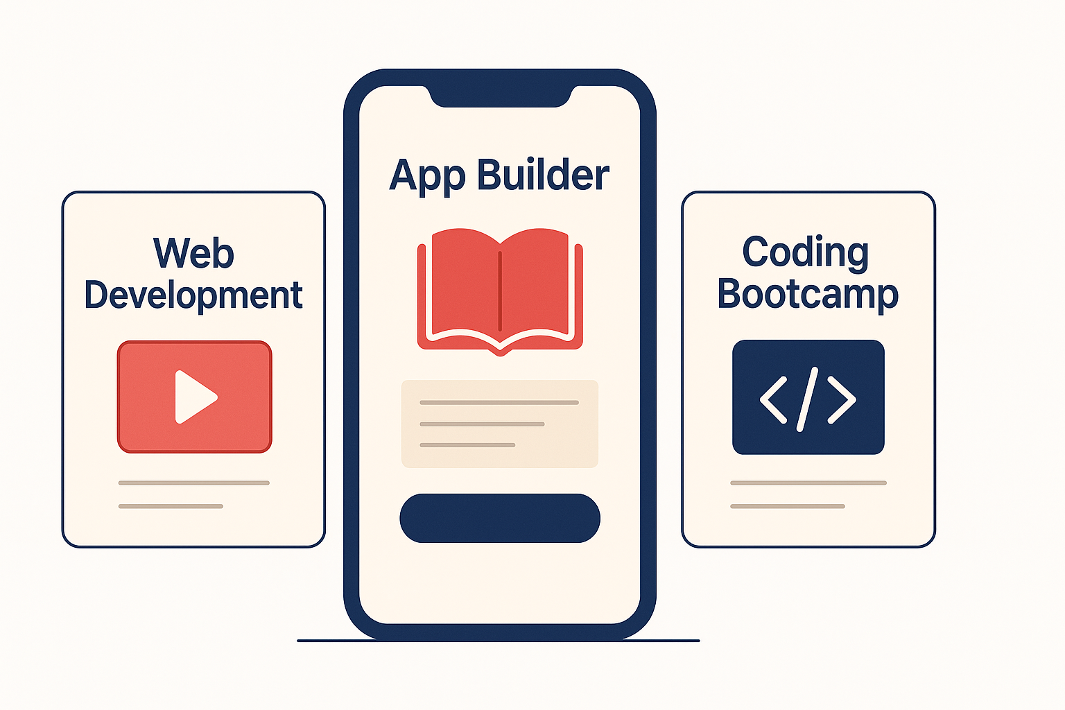 web development training app